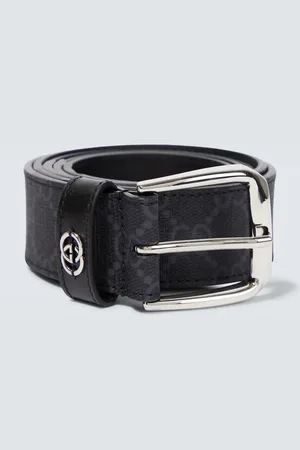Gucci GG leather belt