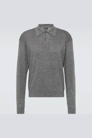 Prada Cashmere and silk polo sweater