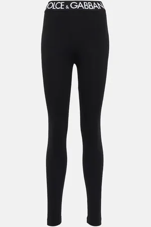 Dolce & Gabbana Logo cotton-blend leggings