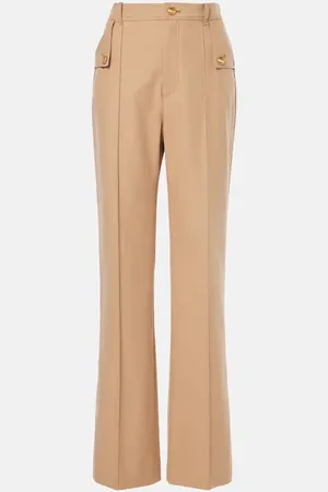 Chloé Cotton slim pants