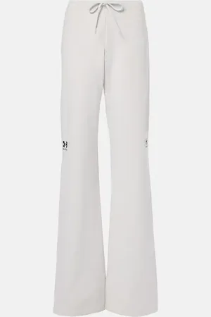 Balenciaga Flared cotton sweatpants