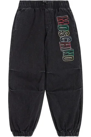 Moschino Logo printed jeans