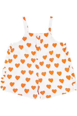 Tiny Cottons Baby Hearts cotton poplin playsuit