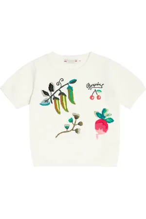 BONPOINT Akita intarsia-knit cotton sweater