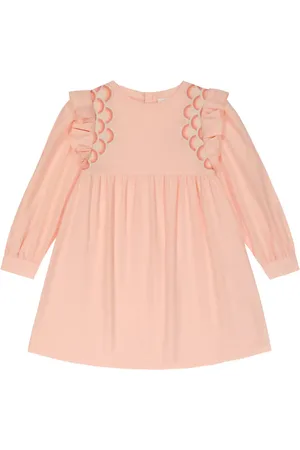 Chloé Embroidered cotton dress