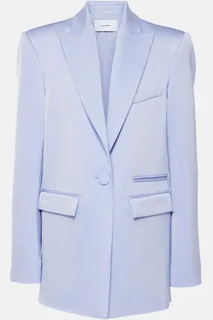 ALEX PERRY Satin crÃªpe blazer