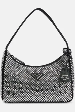 Prada Embellished satin bag