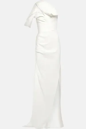 MATICEVSKI Darkness one-shoulder gown