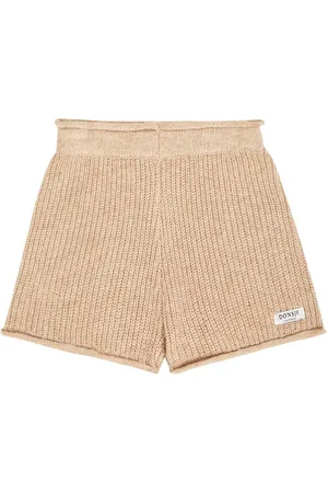 Donsje Baby Wes ribbed-knit shorts