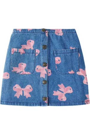 Konges Sløjd Magot printed denim skirt