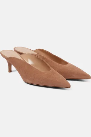Gianvito Rossi Suede mules