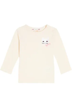 BONPOINT Baby Tahsina embroidered jersey top