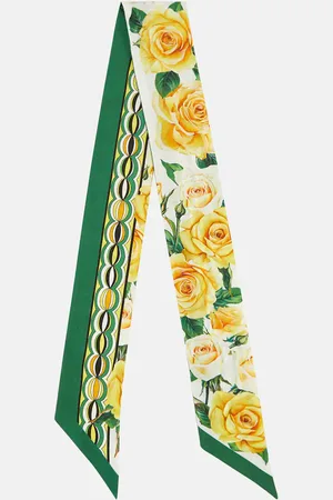 Dolce & Gabbana Floral silk scarf