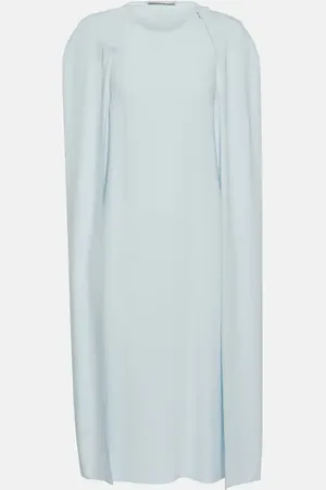 Stella McCartney Cape cady midi dress