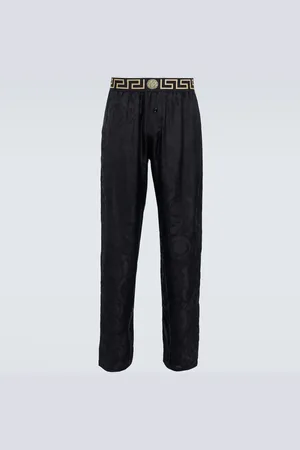 VERSACE Barocco silk twill pajama bottoms