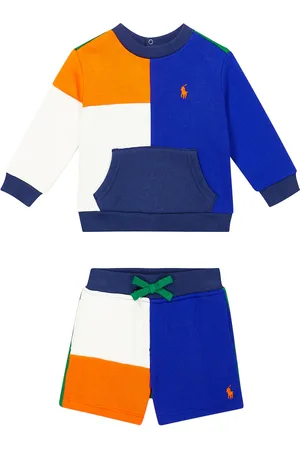 Ralph Lauren Baby sweatshirt and shorts set