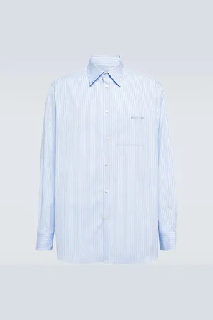 VALENTINO Striped cotton shirt