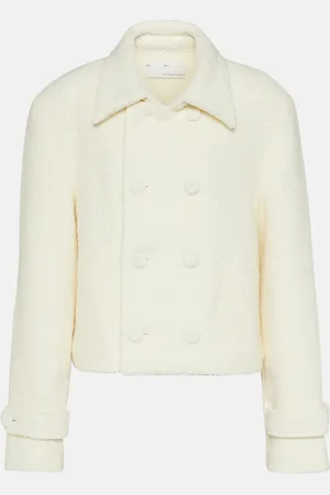 XU ZHI Double-breasted wool-blend jacket