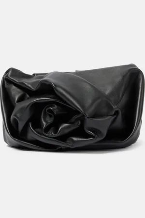 Burberry Rose leather clutch