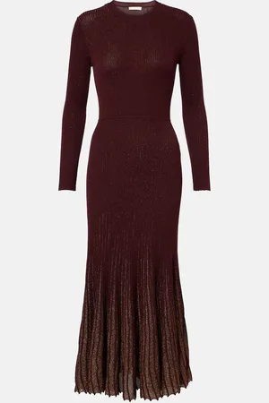 ULLA JOHNSON Mila pleated maxi dress