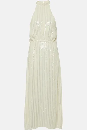 RIXO London Bridal Vivienne sequined midi dress
