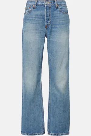 RE/DONE The Standard mid-rise straight jeans