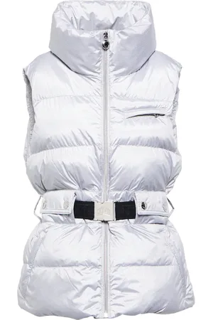 JET SET Clara Glam belted puffer vest