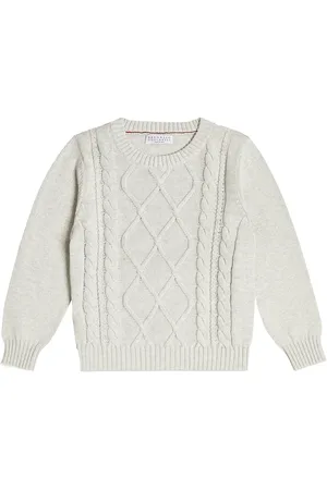Brunello Cucinelli Cable-knit cotton sweater