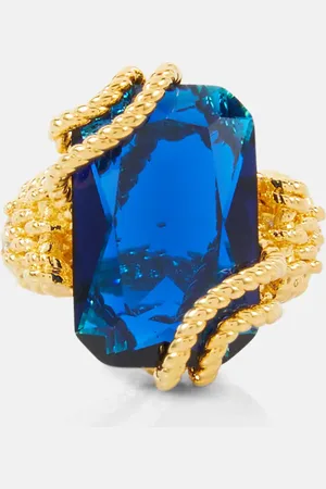ZIMMERMANN Bloom embellished -plated ring