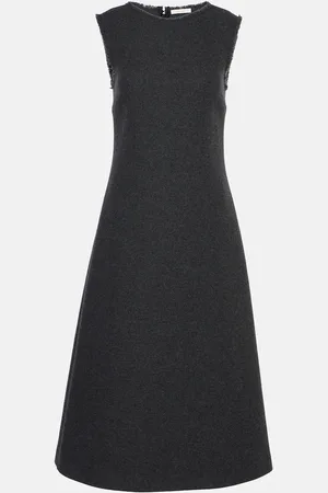The Row Amor wool and cashmere-blend midi dress
