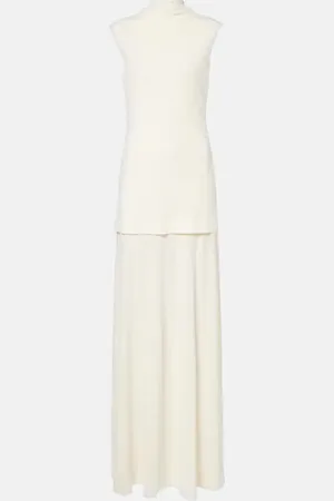 Jil Sander Turtleneck maxi dress
