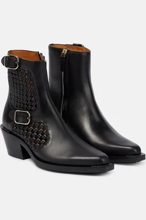 Chloé Nellie leather ankle boots