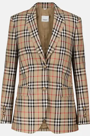 Burberry Vintage Check wool blazer