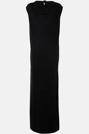 Jil Sander Tie-detail midi dress
