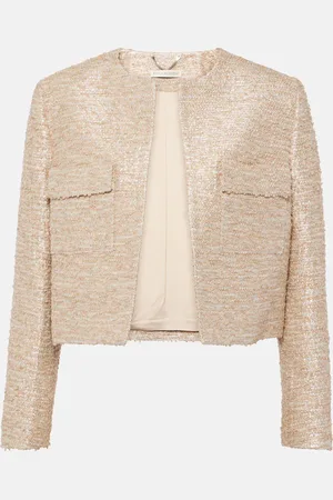 EMILIA WICKSTEAD Pheblia cropped tweed jacket