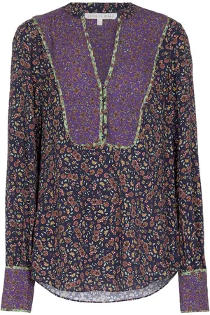 VERONICA BEARD Betta floral blouse