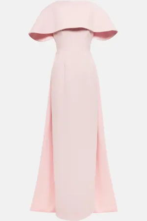 EMILIA WICKSTEAD Liza cape gown