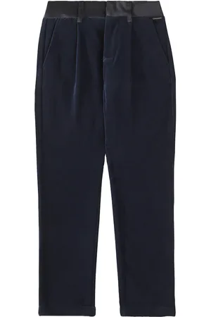 Scotch&Soda Cotton velvet slim pants
