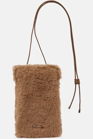 Max Mara Crossy teddy phone pouch
