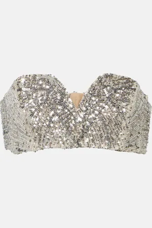 Blazé Milano Lady Soul Clyde sequined bandeau top