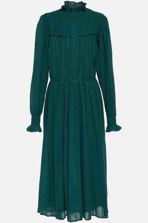 Marant Etoile Imany cotton-blend midi dress