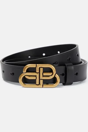 Balenciaga Slim leather belt
