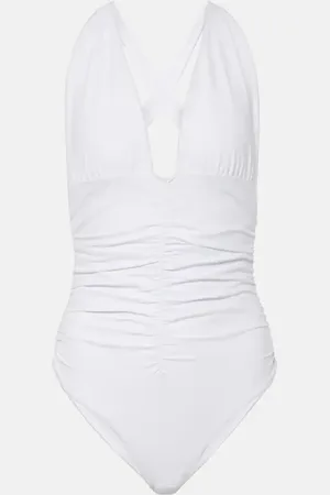 Jade Swim Capri gathered swimsuit