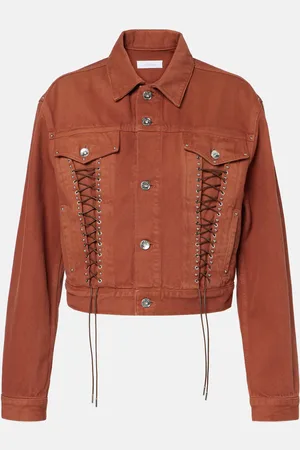 Paco rabanne Cropped denim jacket