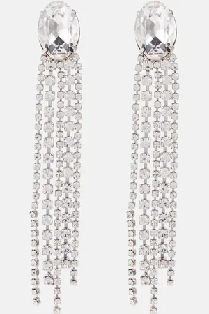 Jennifer Behr Crystal-embellished earrings