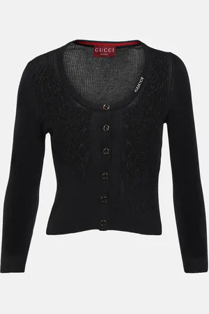 Gucci Wool and silk cardigan