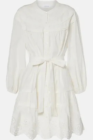 Velvet Barb broderie anglaise cotton minidress