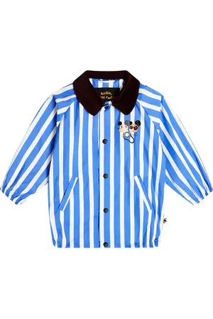 Mini Rodini Ritzratz striped coat