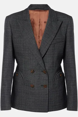 Blazé Milano Hunley Charmer checked wool blazer