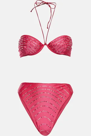 Oseree Gem embellished bikini set